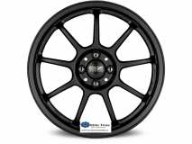 Jante aliaj OZ ALLEGGERITA HLT 5F MATT BLACK 8X17 5X108 ET55