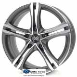 Jante aliaj OZ X5B MATT GRAPHITE DIAMOND CUT 7X16 5X108 ET45
