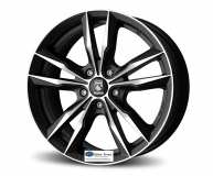 Jante aliaj REDS by MOMO FAST MATT BLACK POLISHED CB65.1 7.5X17 5X110 ET30