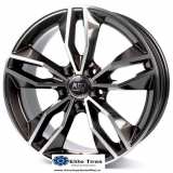 Jante aliaj MSW 71 GLOSS DARK GREY FULL POLISHED 7.5X17 5X100 ET35