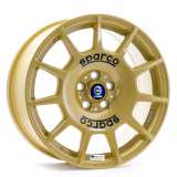 Jante aliaj SPARCO TERRA RACE GOLD BLUE LETTERING 7.5X17 5X100 ET48