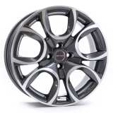 Jante aliaj MAK TORINO W GUN MET-MIRROR FACE CB56.6 7X17 4X100 ET45